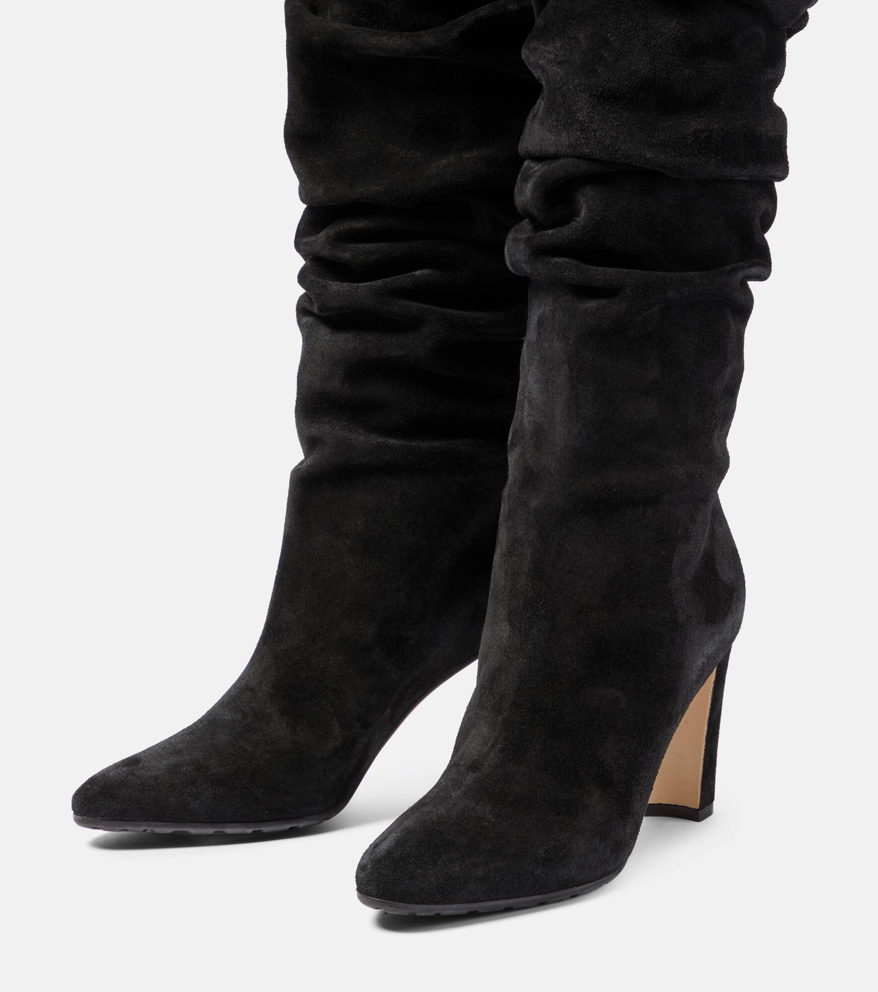 Calassohi 90 suede mid-calf boots - 5