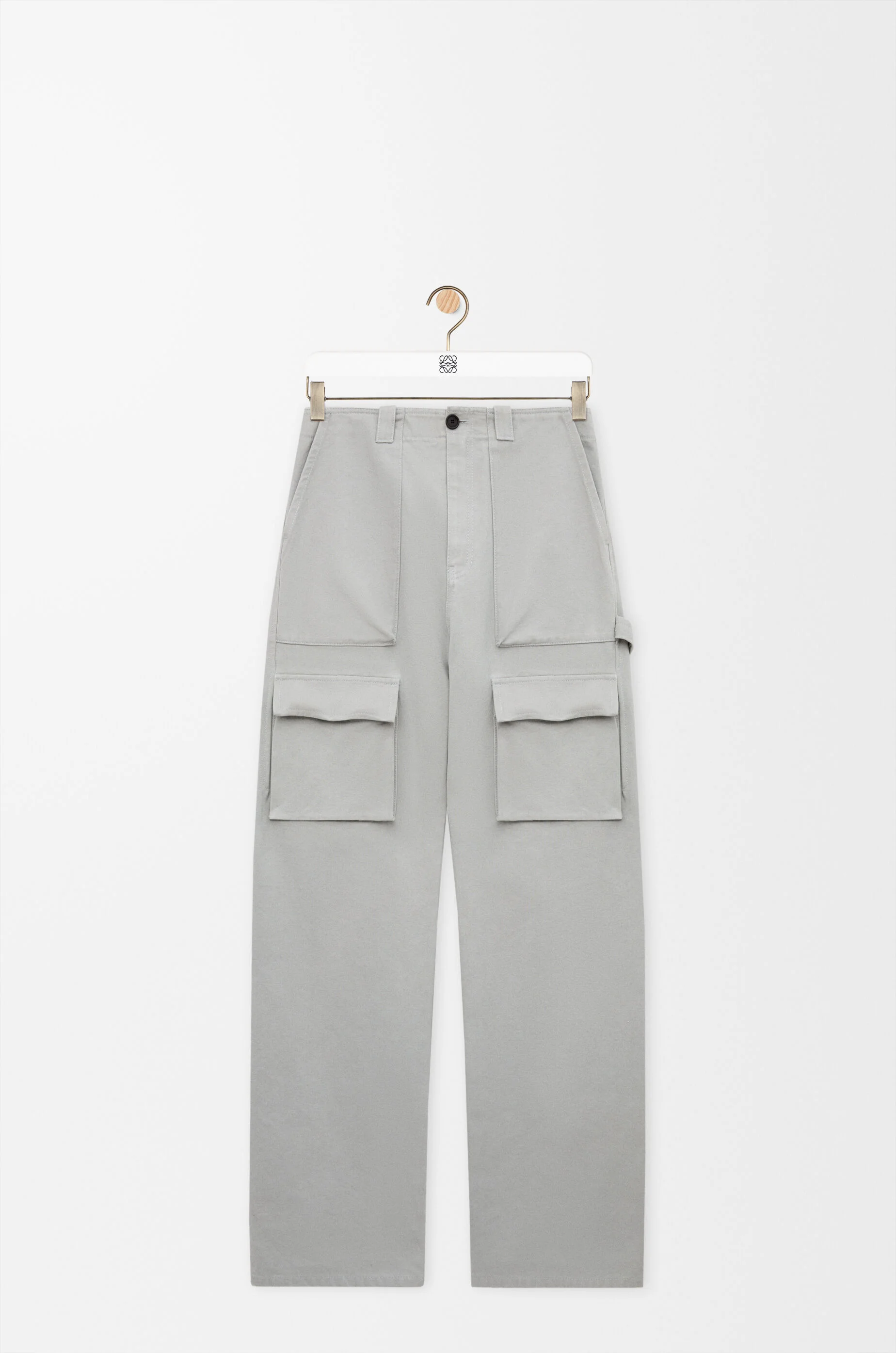 Cargo trousers in cotton - 1