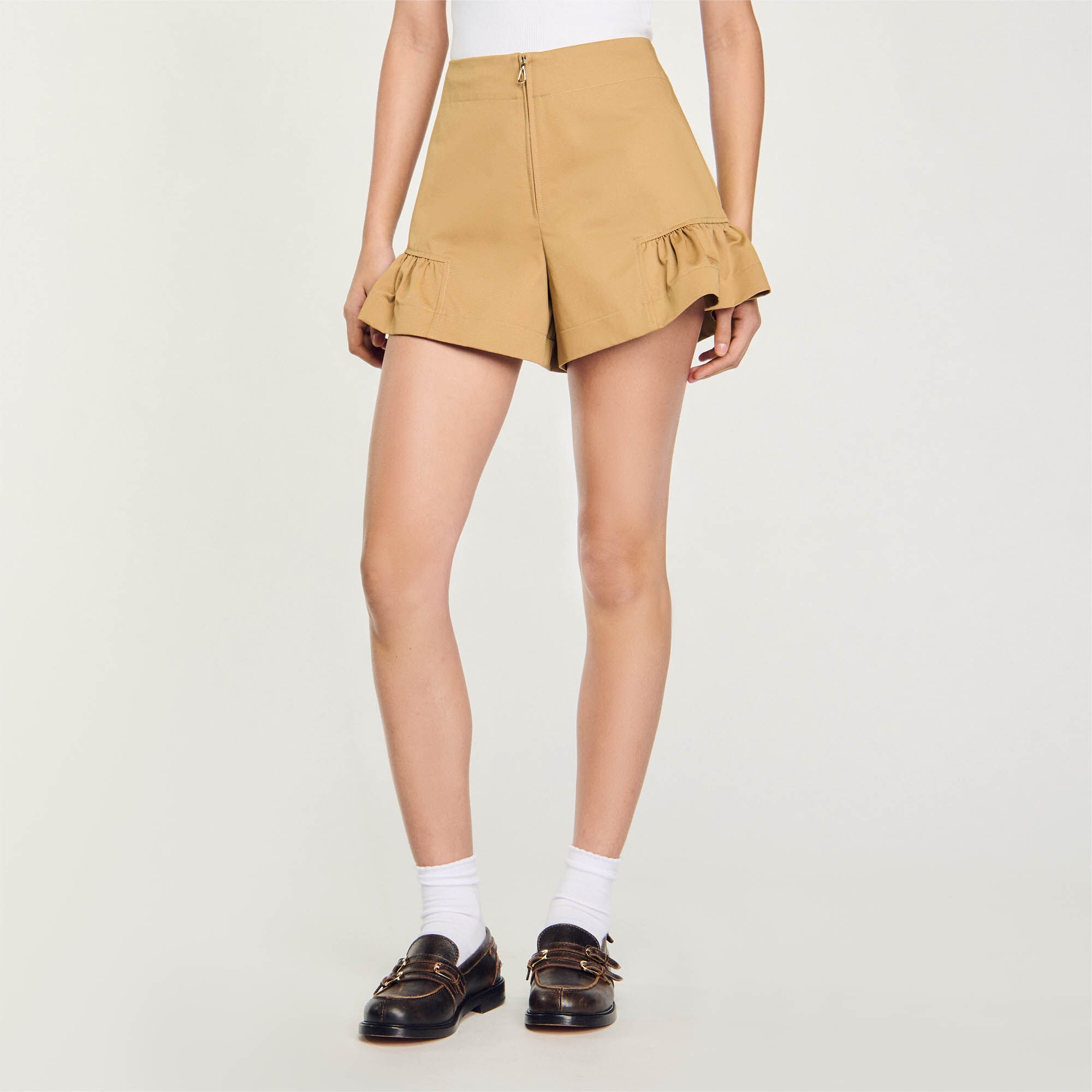 RUFFLED SHORTS - 5