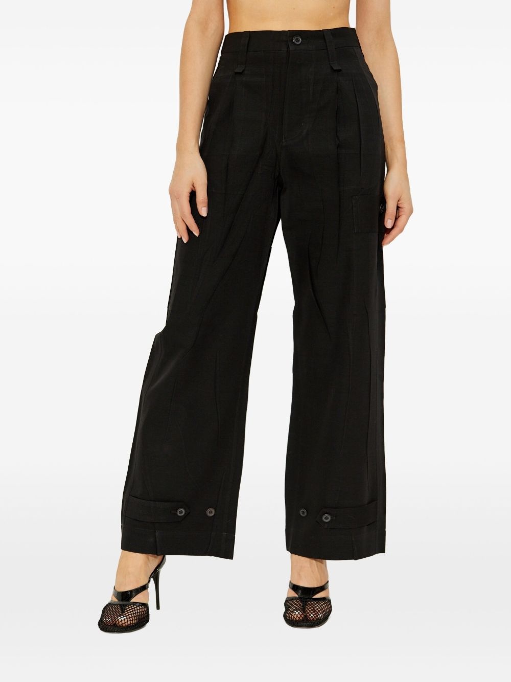 wide-leg trousers - 3