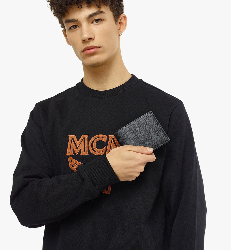 MCM Bifold Wallet with Card Case in Visetos Original outlook