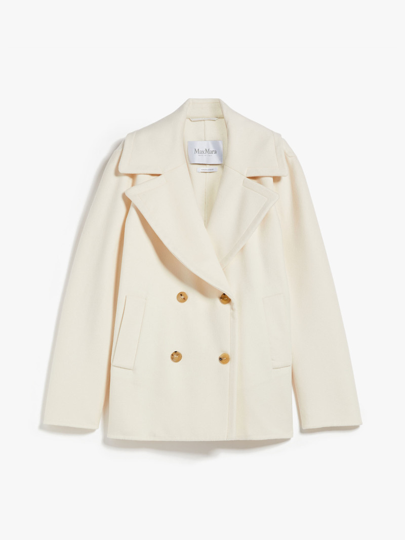 EDGARD Wool and cashmere pea coat - 1