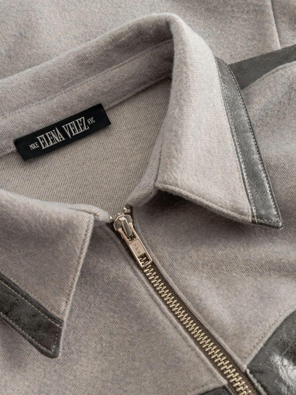 Racer zip-front jacket - 3