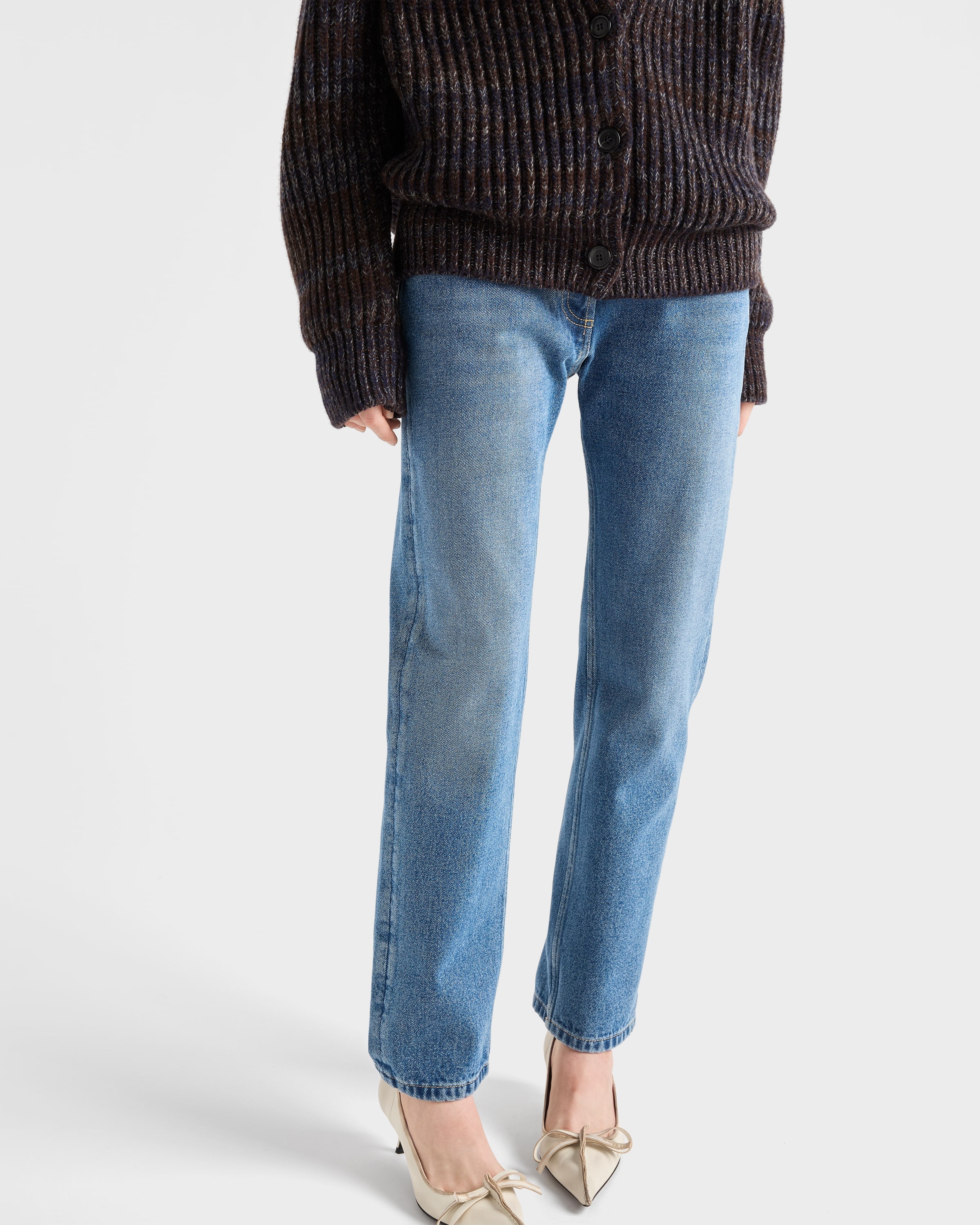 Straight-leg denim jeans - 3
