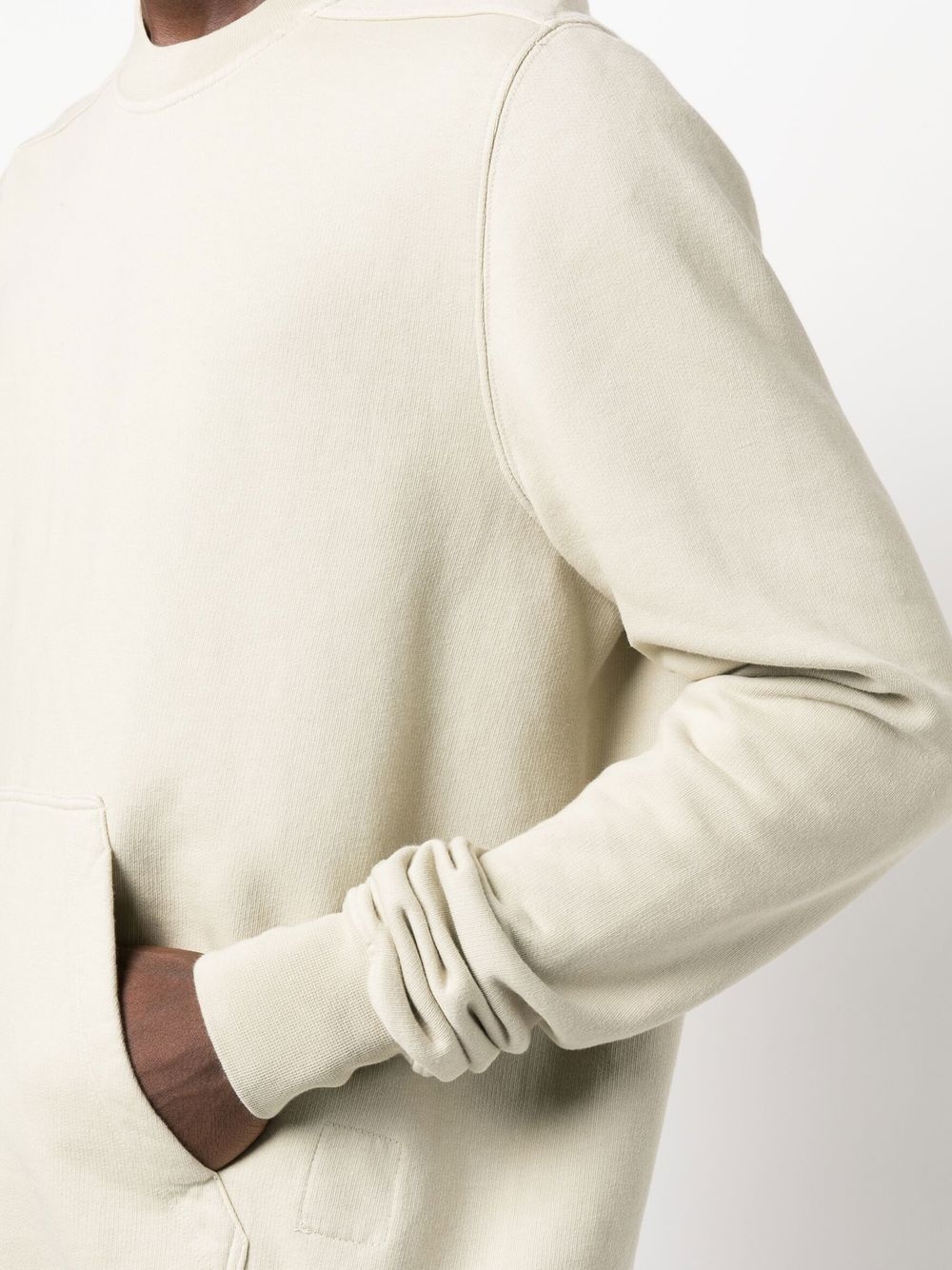 layered drawstring sweatshirt - 9