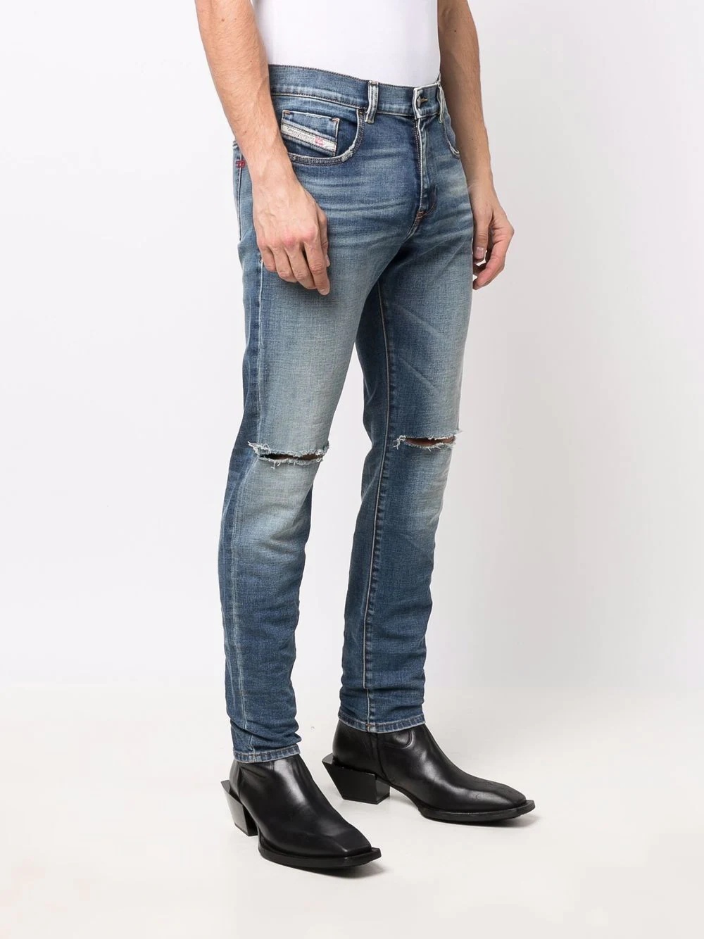 2019 D-Strukt ripped skinny jeans - 3