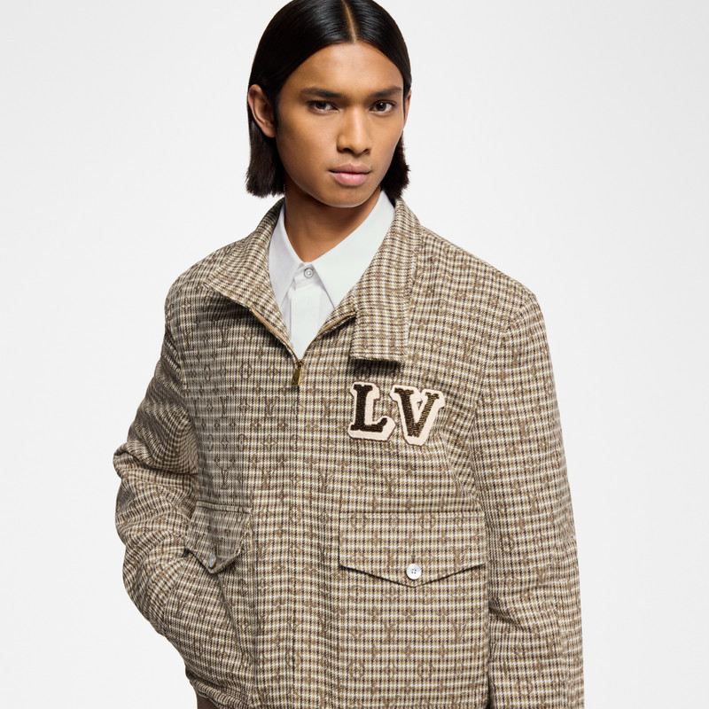Louis Vuitton Monogram Wool Harrington Blouson outlook