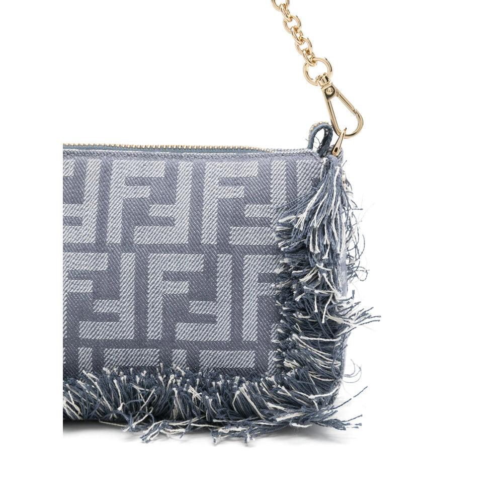Fendi Blue Shoulder Bags Women - 2