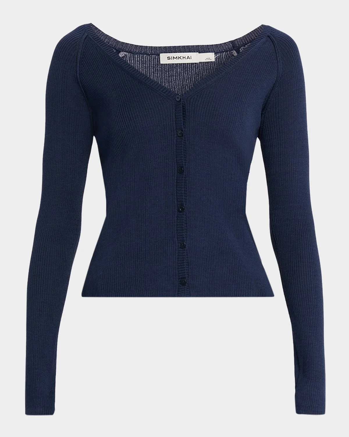 Darlene Silk-Cashmere Cardigan - 1