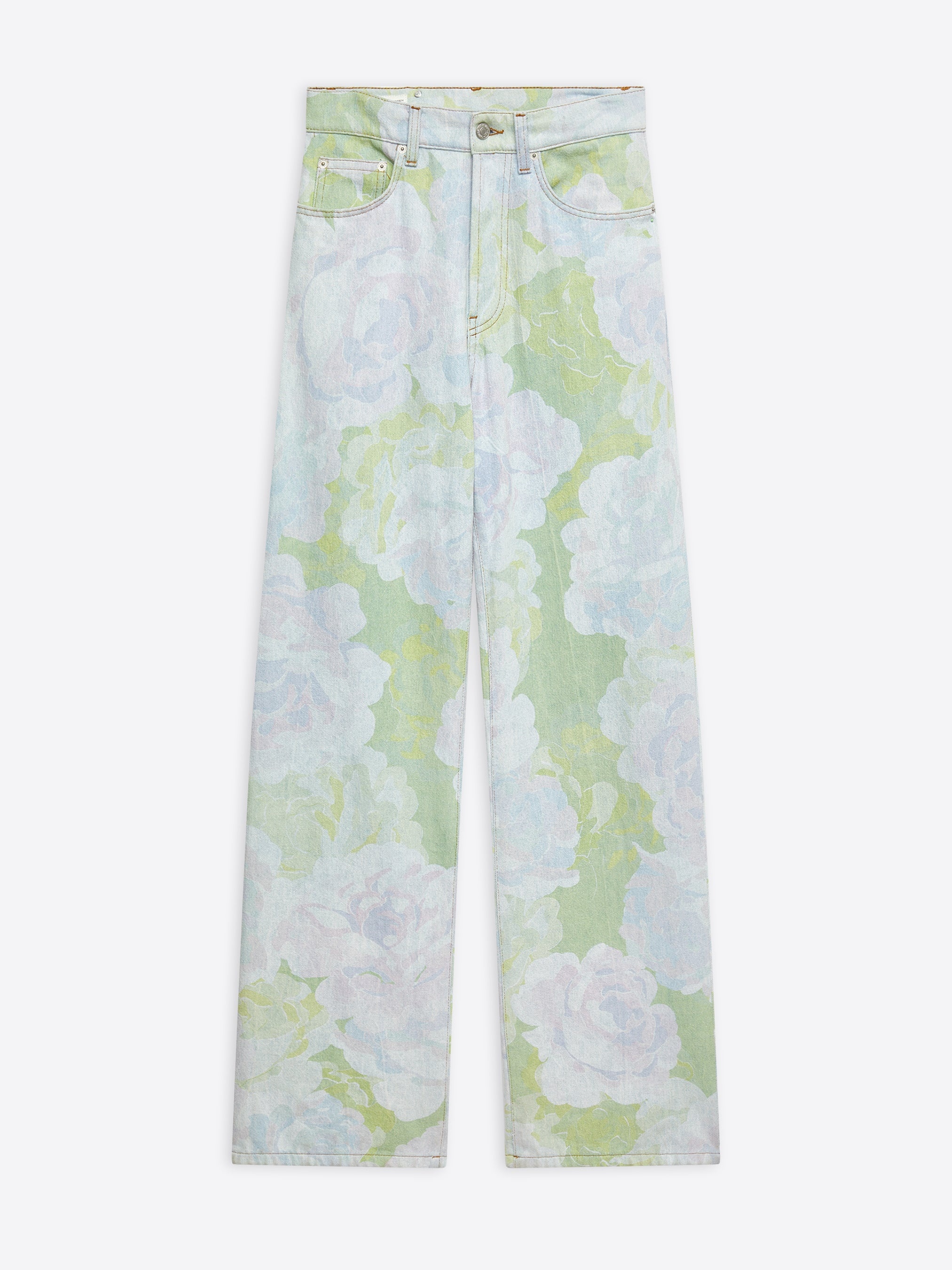 WIDE DENIM PANTS - 1