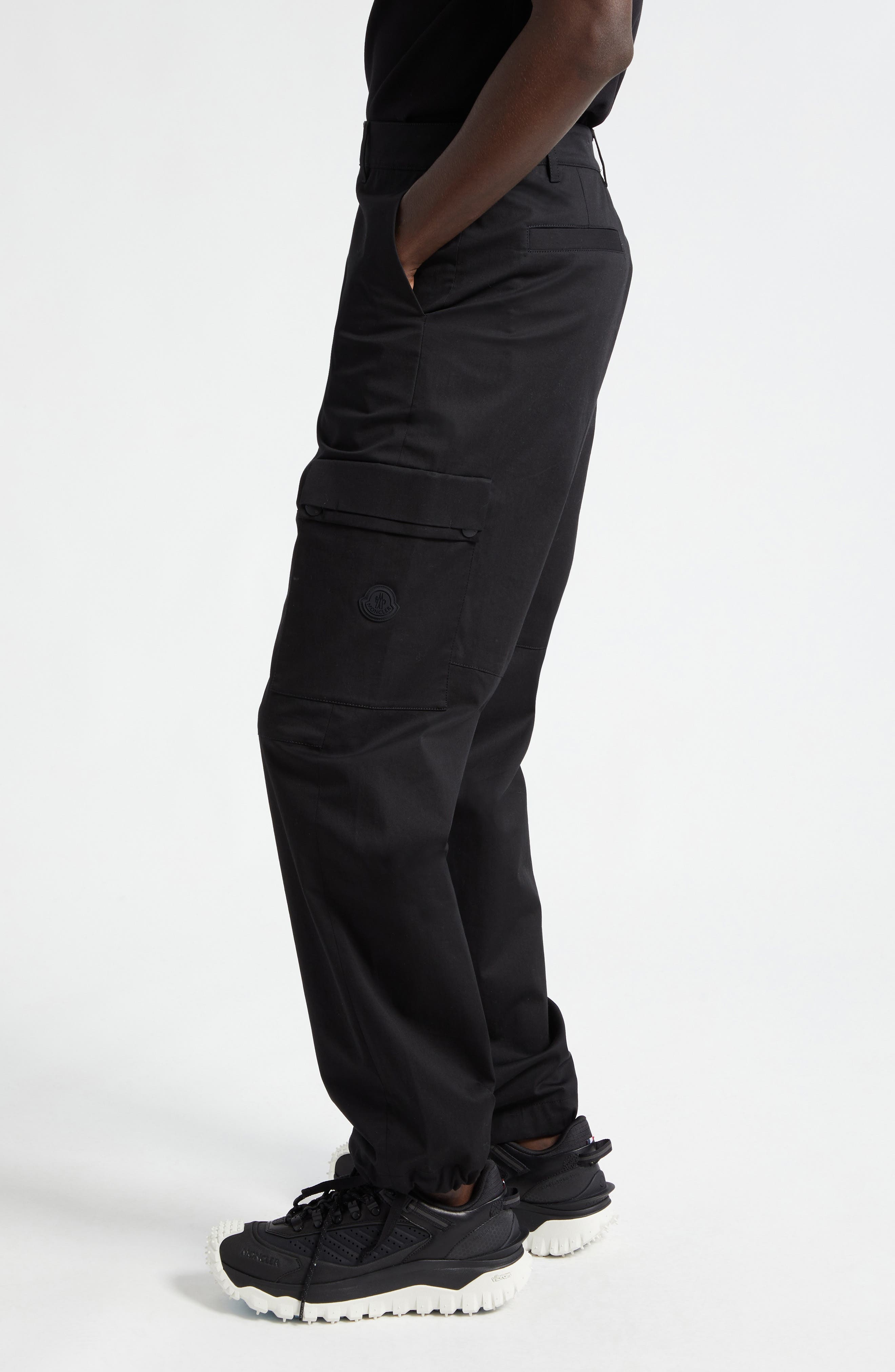 Stretch Cotton Cargo Pants - 3