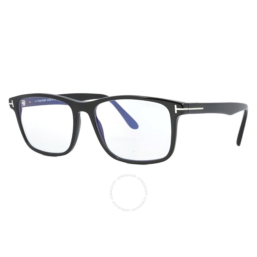 Tom Ford Blue Light Block Square Men's Eyeglasses FT5752-B 001 55 - 3