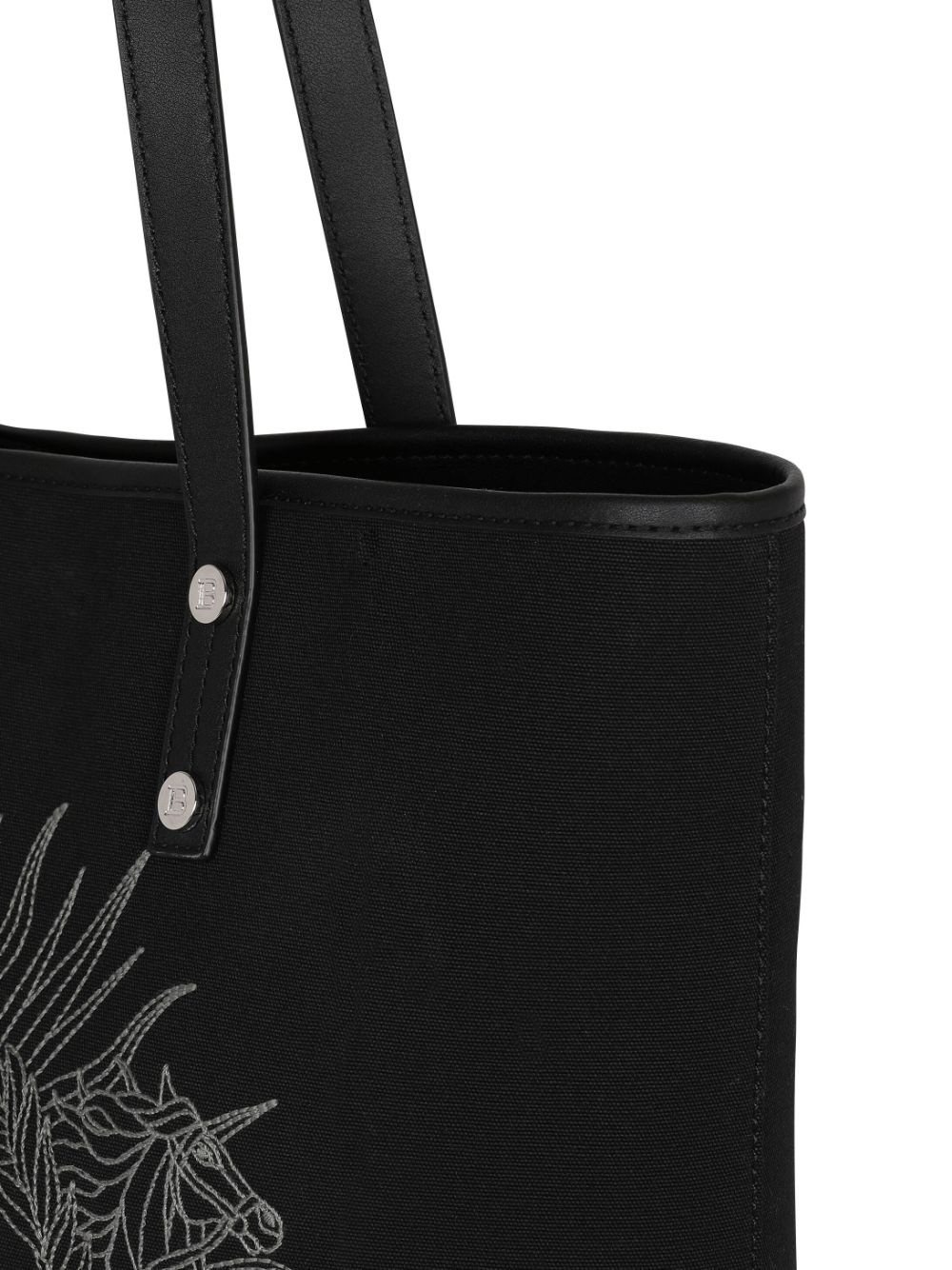 Varsity embroidered-logo tote bag - 6