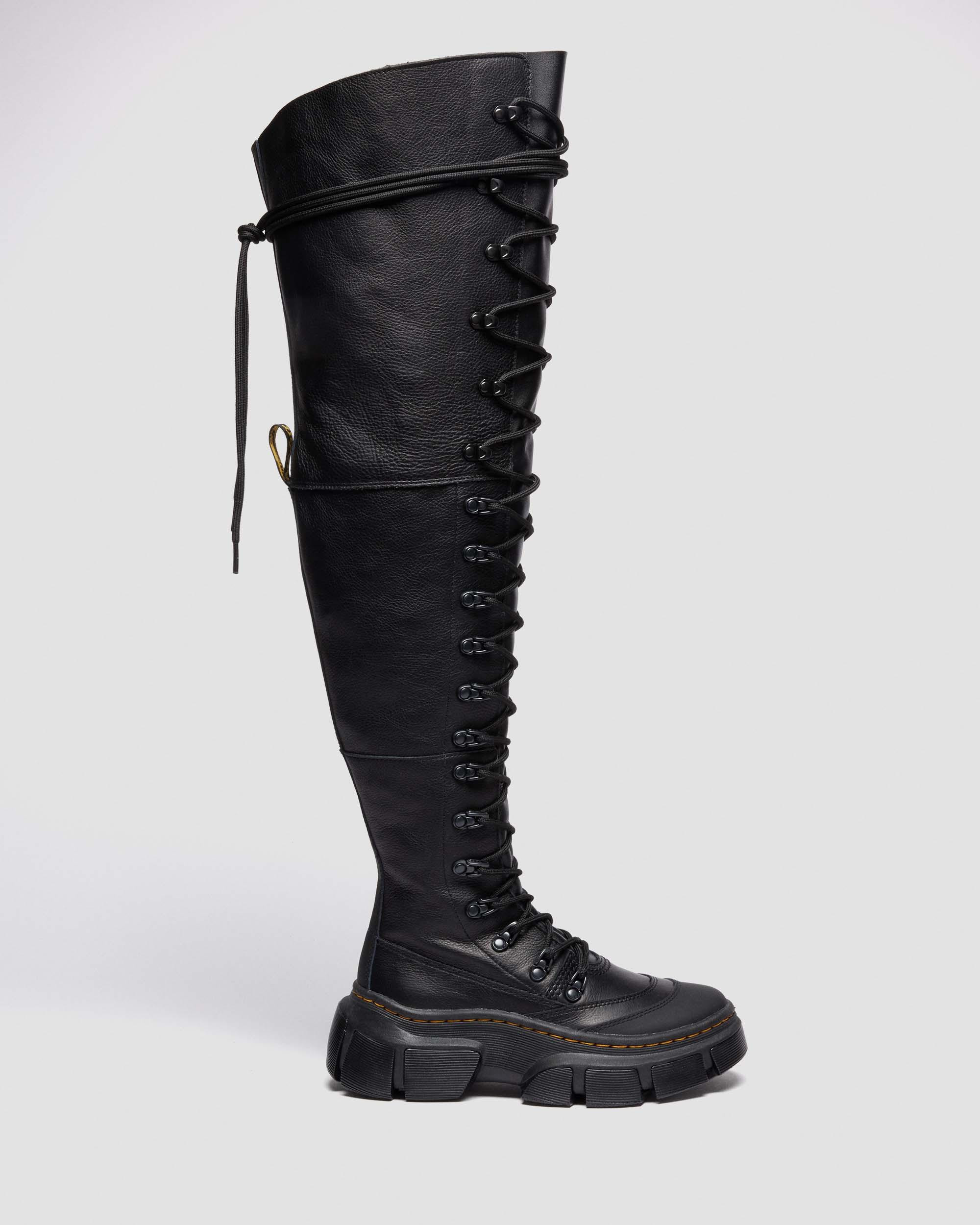 DMXL XTRM HI Extra Tall Soft Leather Platform Boots - 6