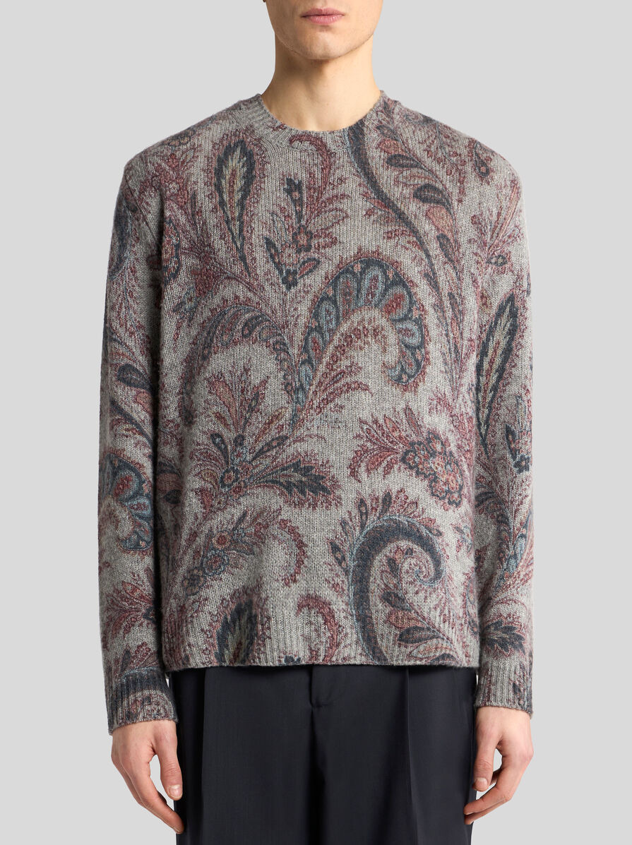 CASHMERE JACQUARD JUMPER - 2