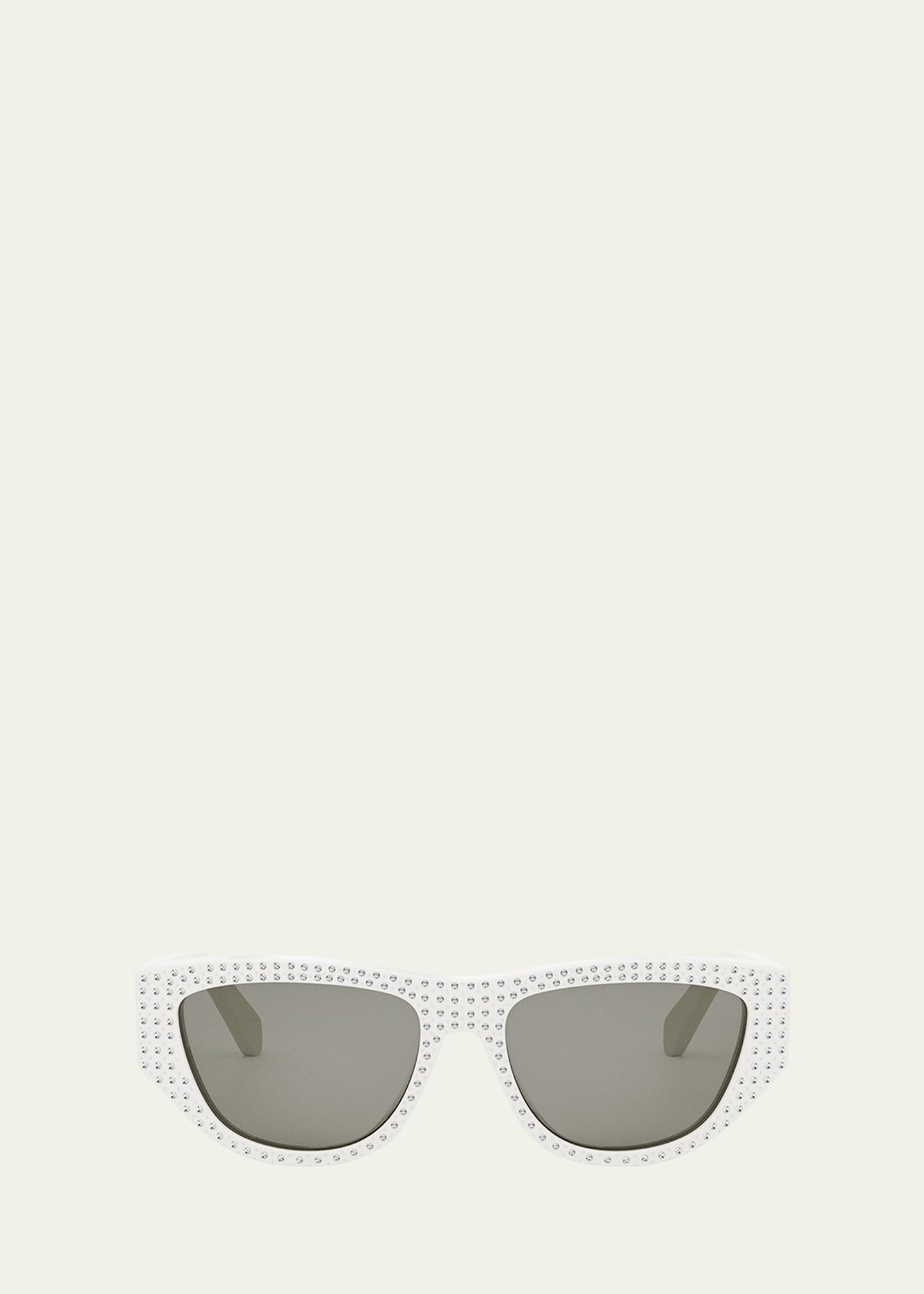 Animation Embellished Acetate Cat-Eye Sunglasses - 1