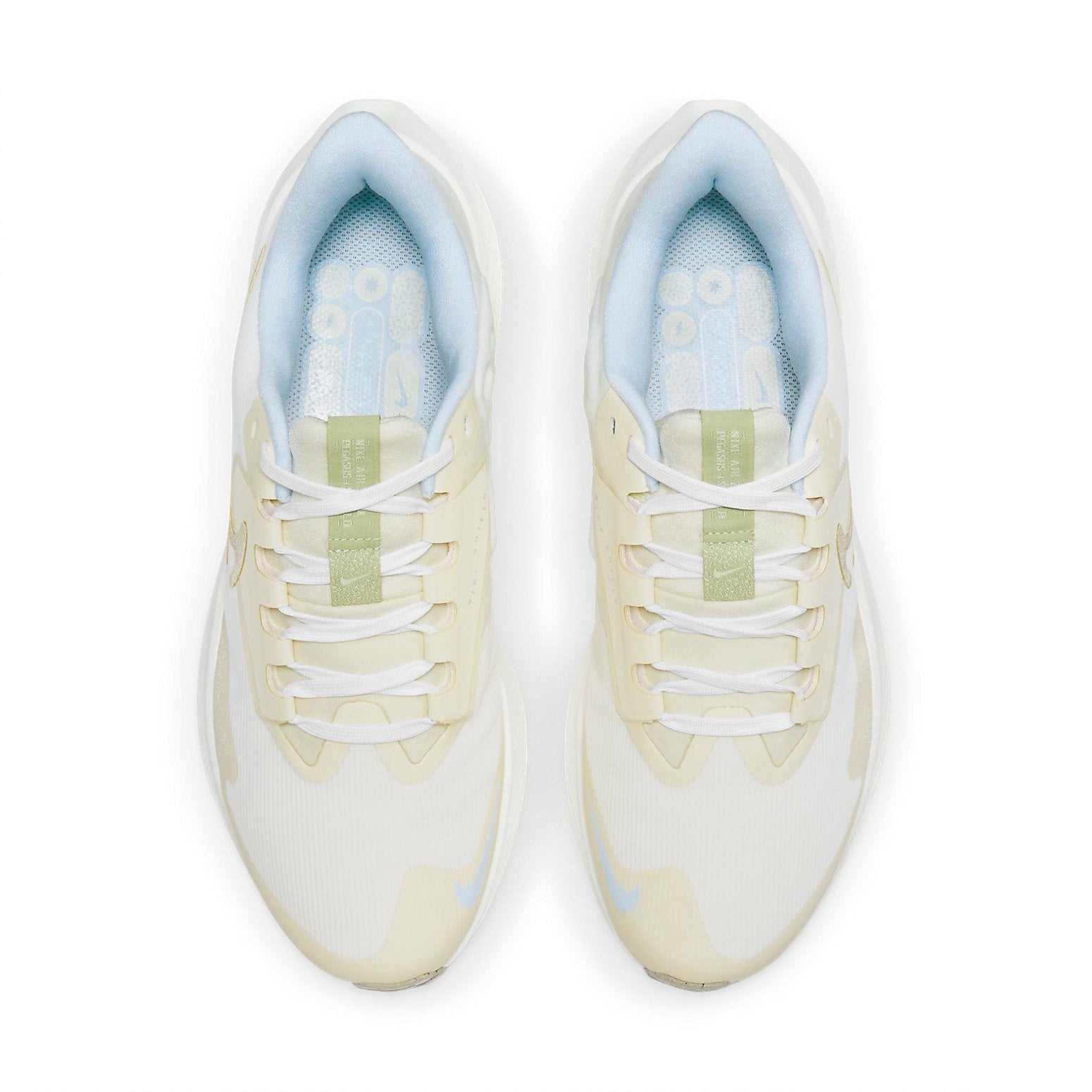 (WMNS) Nike Air Zoom Pegasus Shield Road Running Shoes 'Pale Ivory White Gold' FV8112-171 - 4