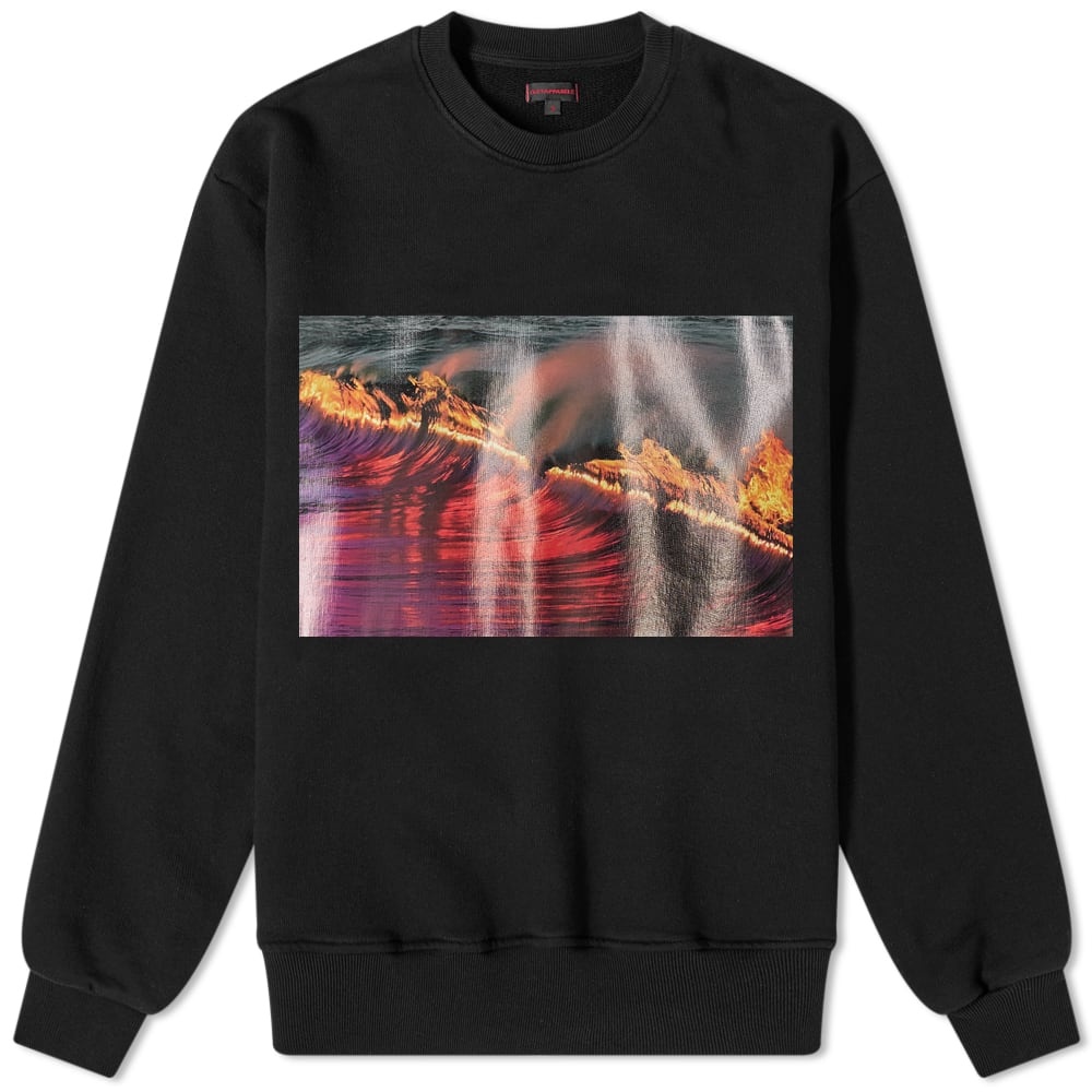 CLOT Wavy Flame Crew Sweat - 1