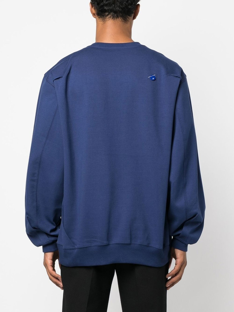 logo-print long-sleeve sweatshirt 5