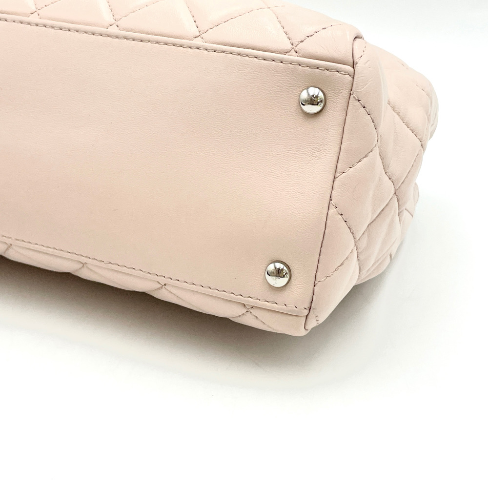 Chanel No. 20 Baby Pink Lambskin Chain Shoulder Bag - 11