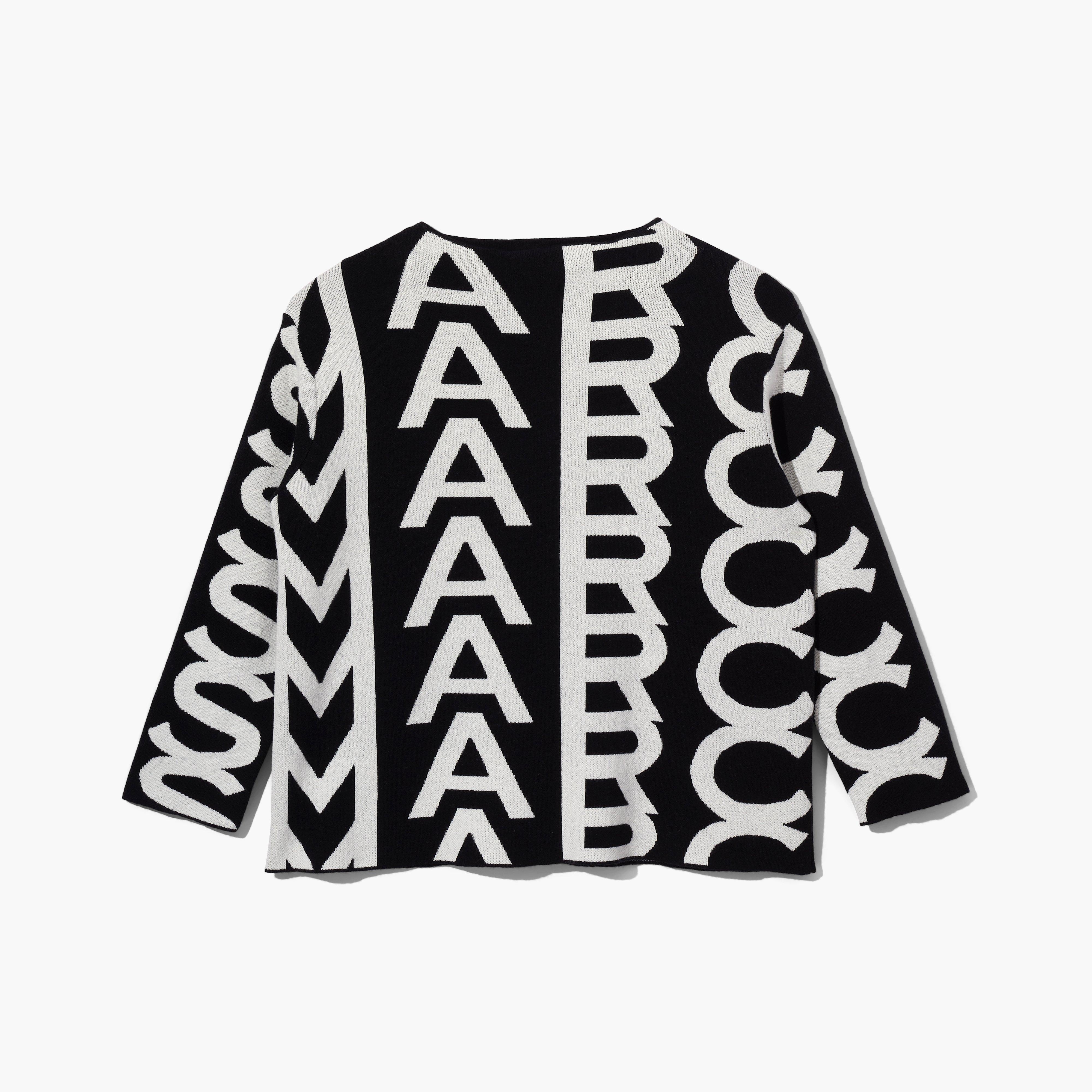 THE MONOGRAM OVERSIZED KNIT JUMPER - 1