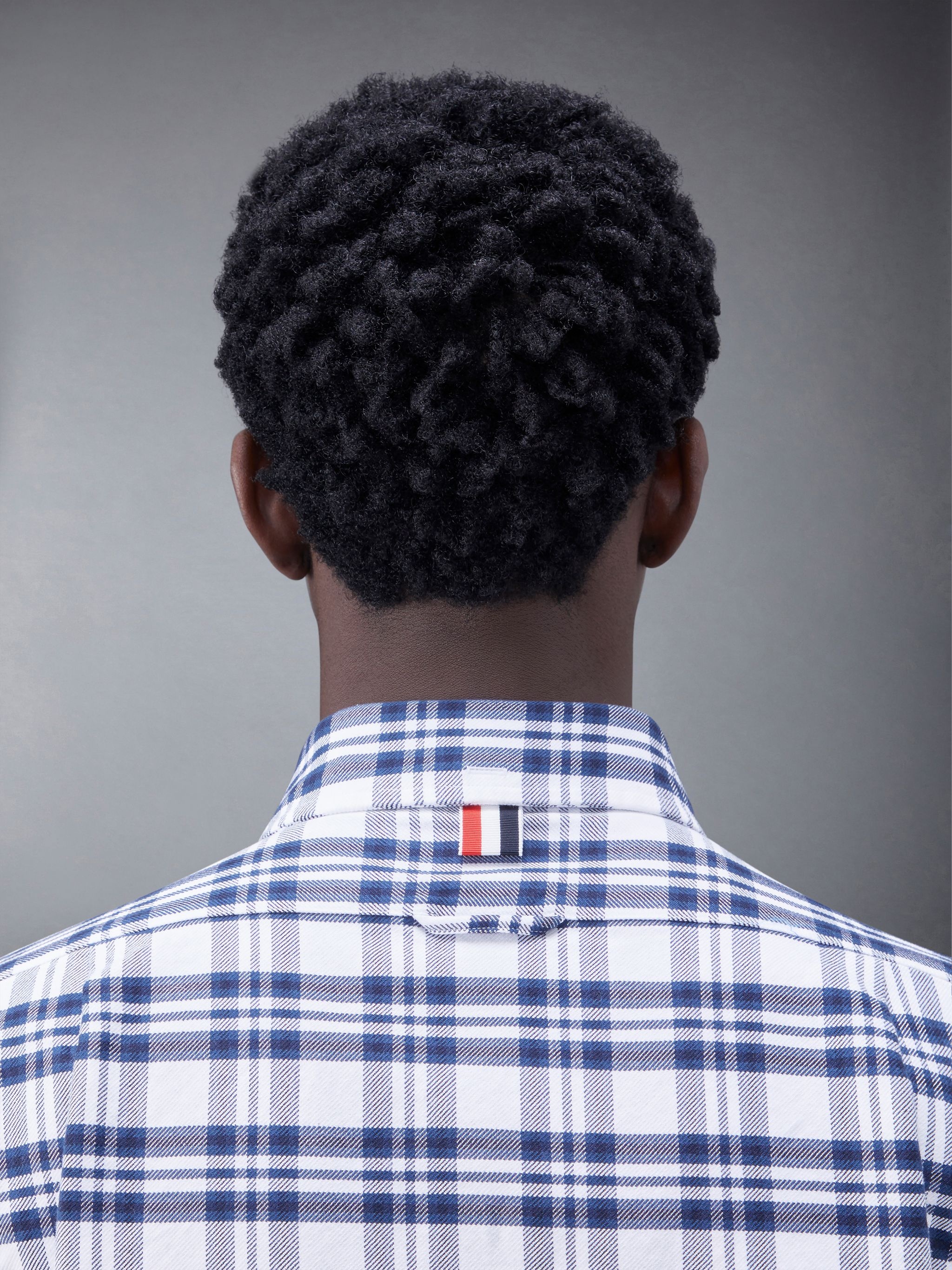 Prince of Wales Cotton Twill Check Straight Fit Shirt - 6
