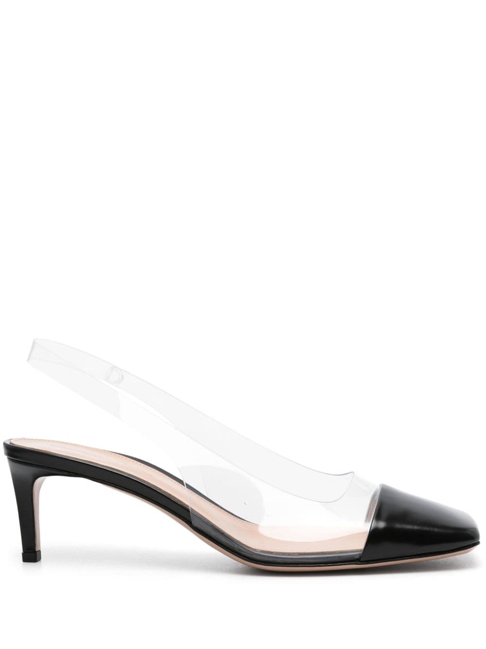 Plexi Decollete slingback pumps - 1