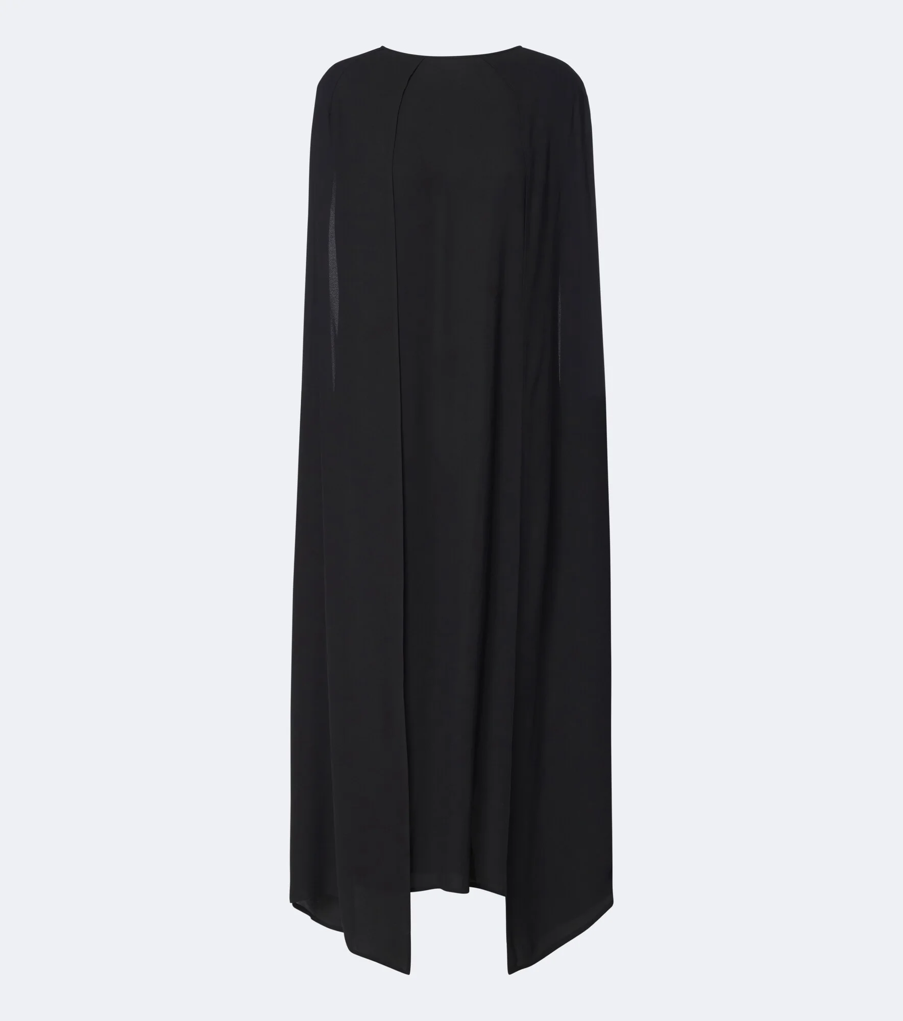 Caped midi dress - 1