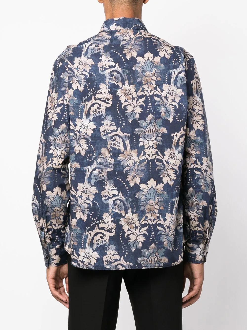 graphic-print long-sleeve shirt - 4