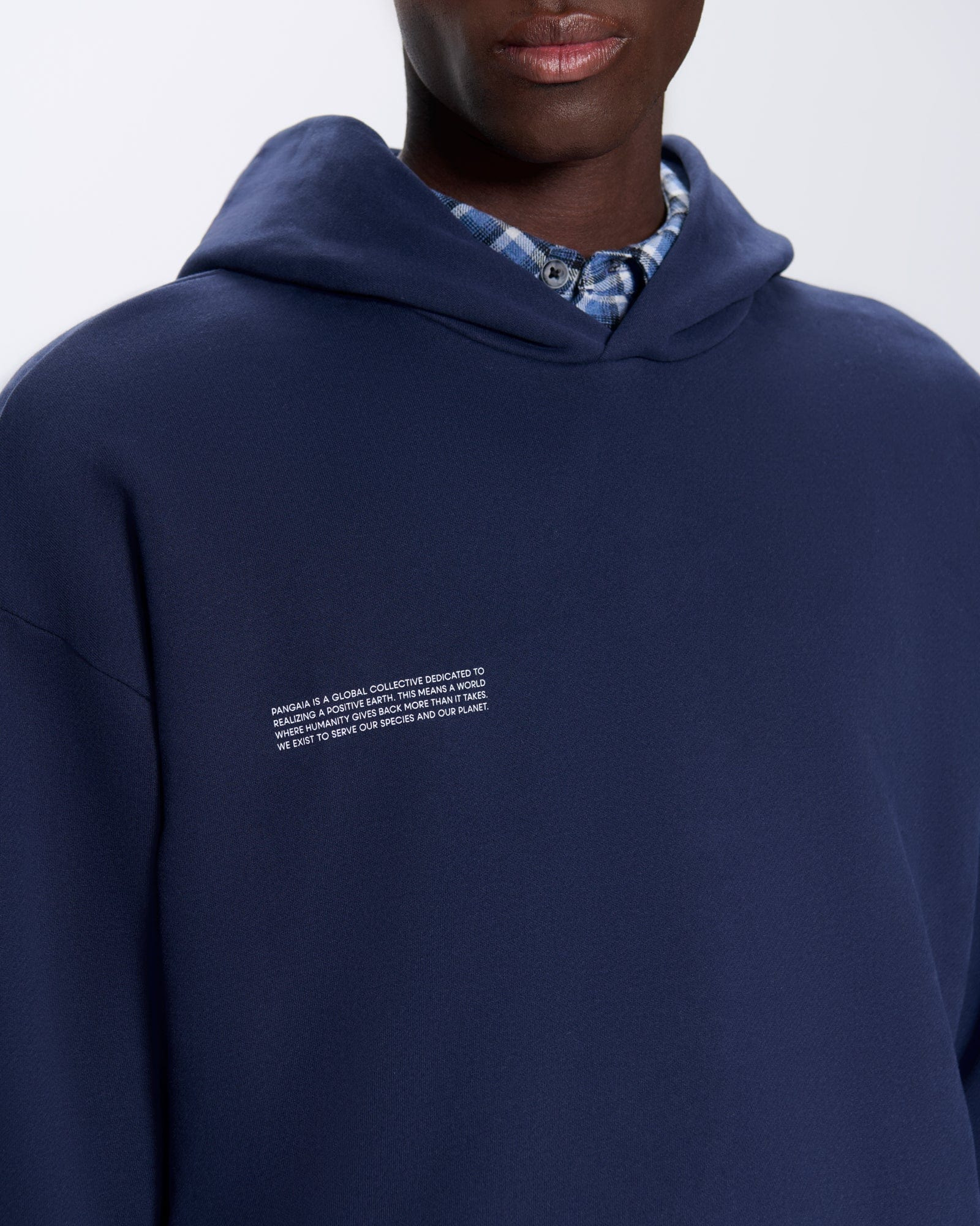Mens 365 Midweight Hoodie - Navy Blue - 4