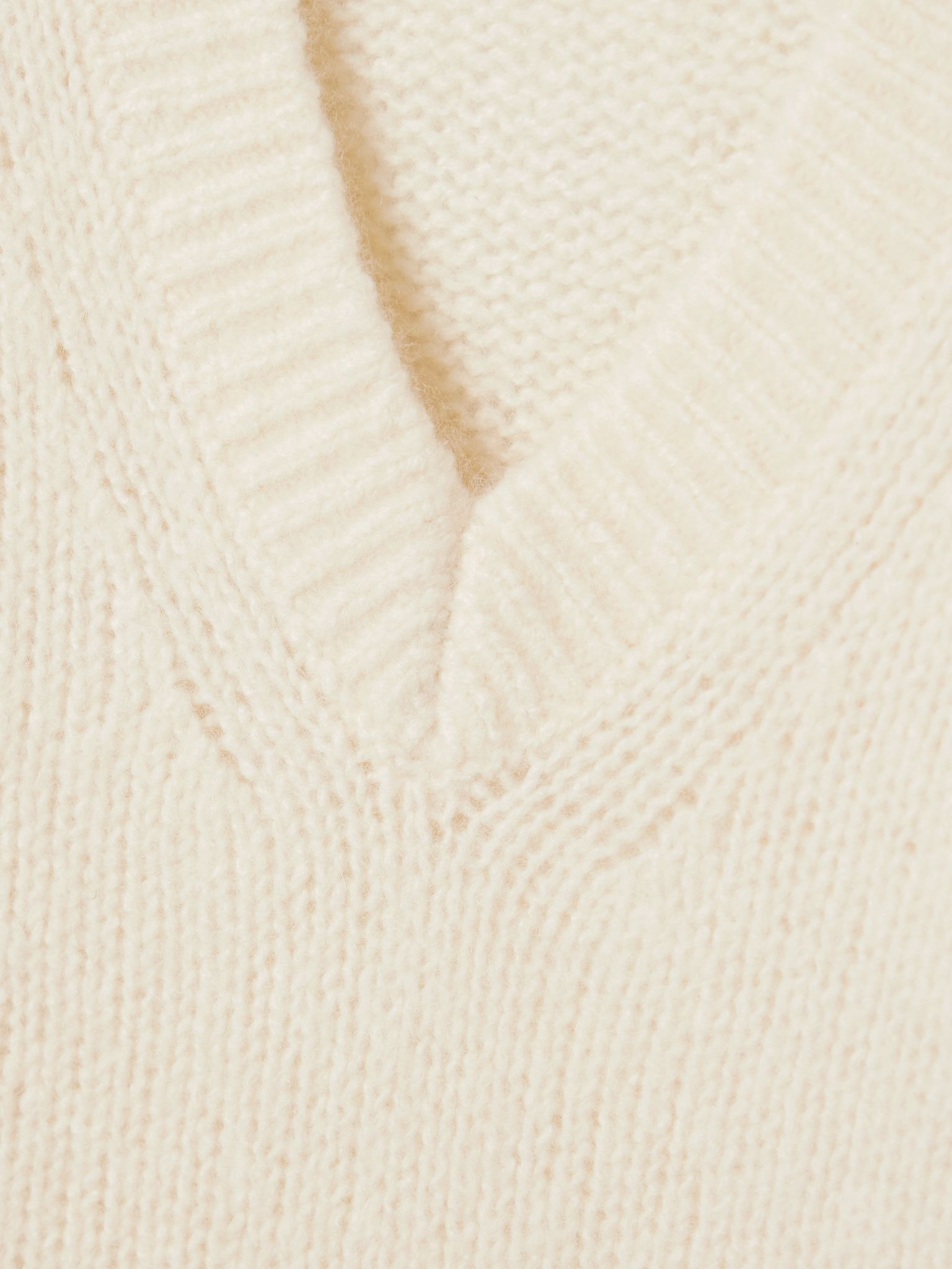 Cashmere sweater Ivory - 4