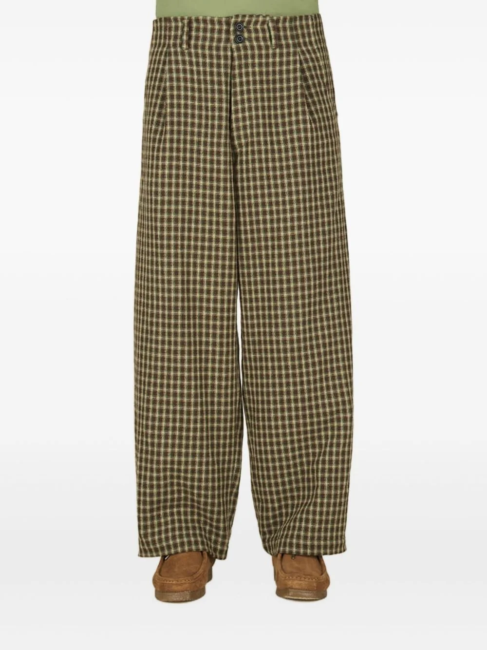 pleated trousers - 1