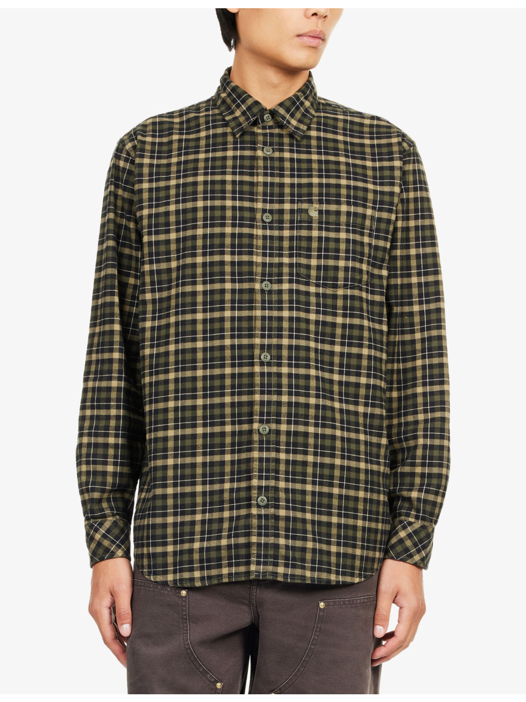 Wildmark Check-Pattern Cotton Shirt - 3