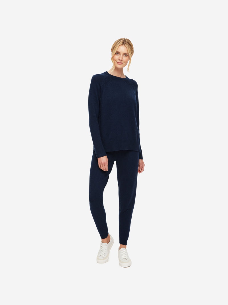 Women's Sweater Daphne Cashmere Navy - 3