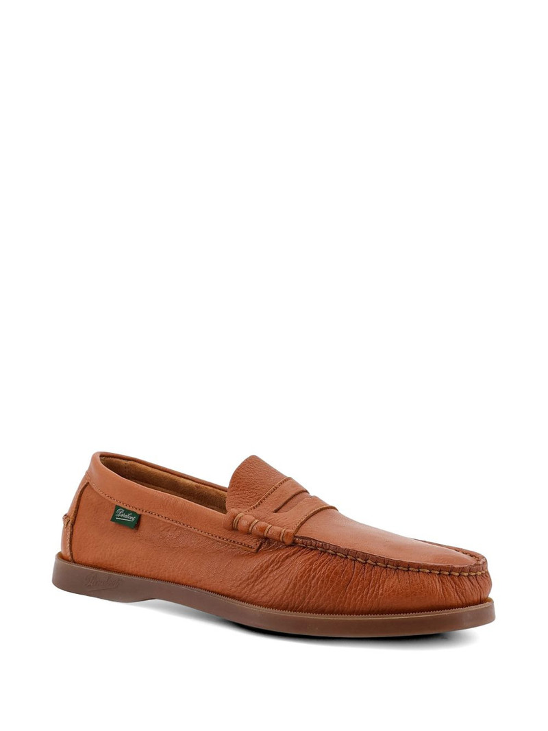 Paraboot embossed-stitch loafers outlook