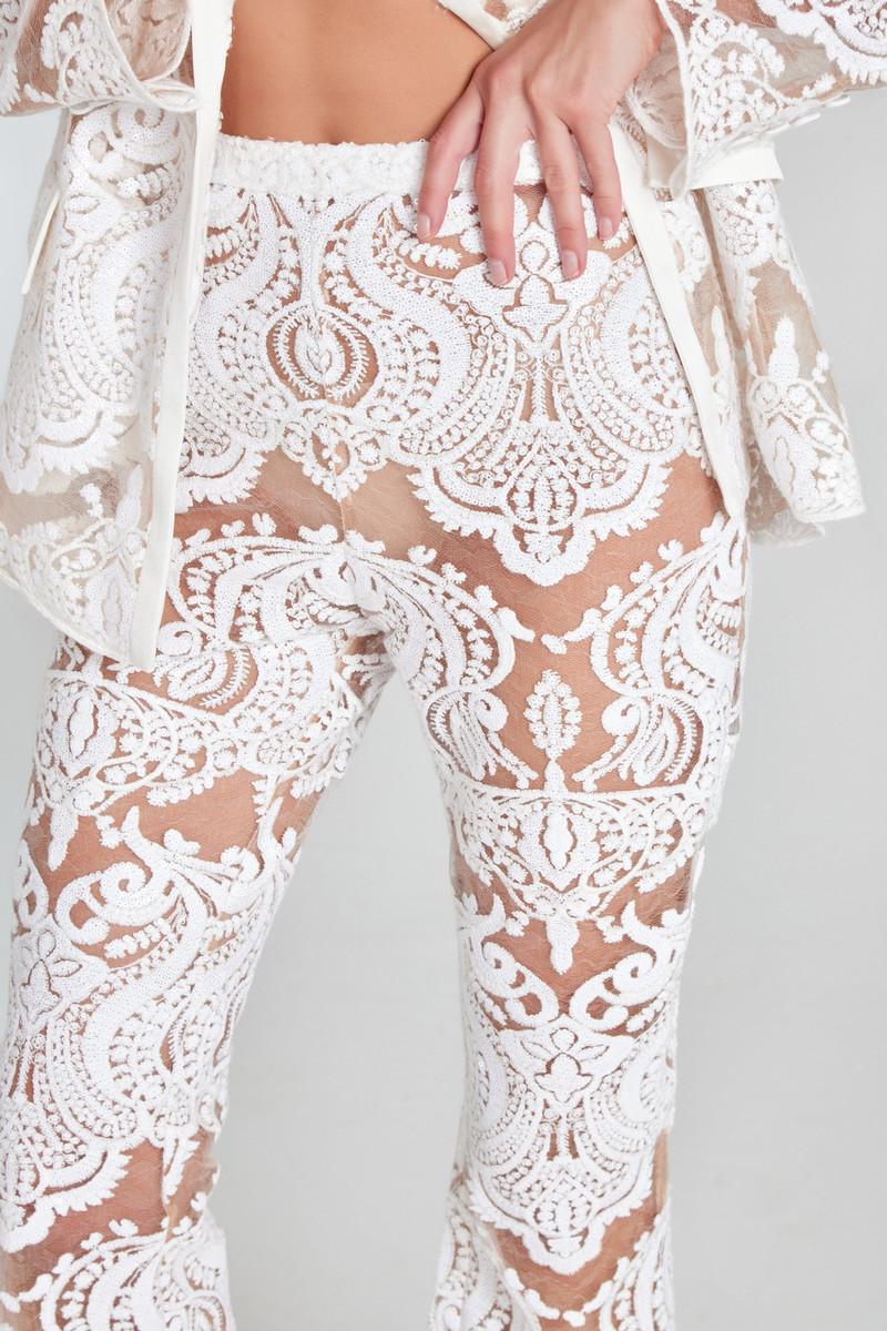 Piper White Pants 4