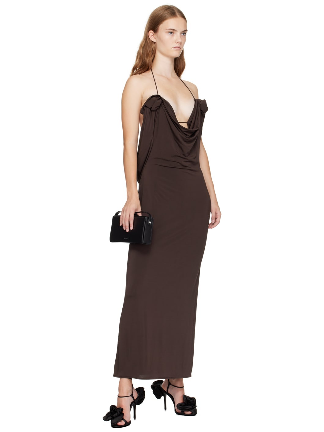Black Apolonia Clutch - 4