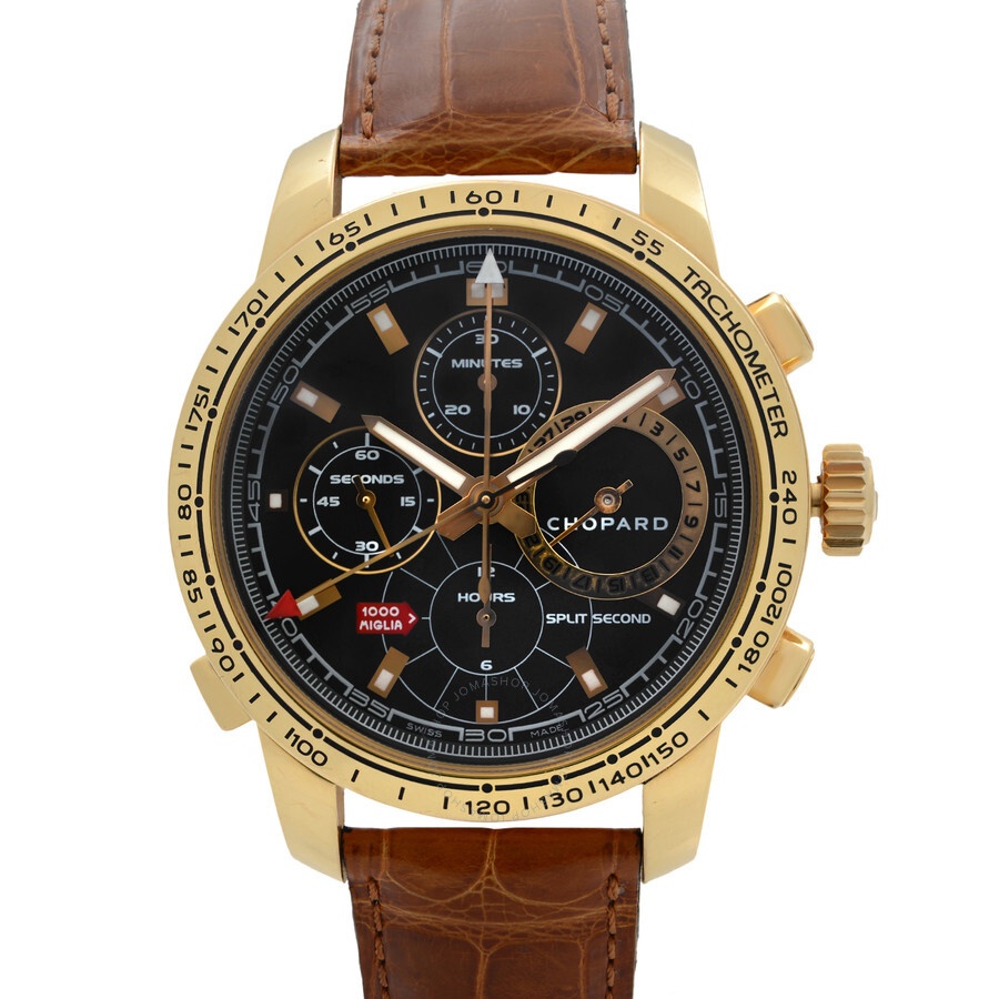Pre-owned Chopard Chopard Mille Miglia Chronograph Automatic Black Dial Men's Watch 16/1261 - 2