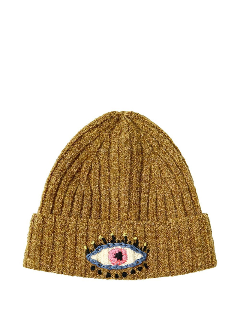 Kapital embroidered-eye knit beanie hat outlook