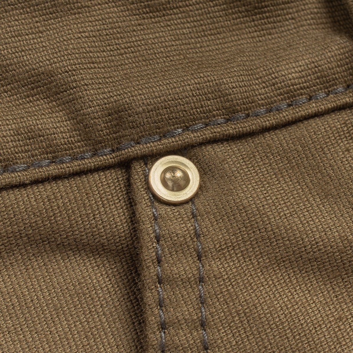 IHDR-502-OLV 11oz Cotton Whipcord Cargo Pants - Olive - 10
