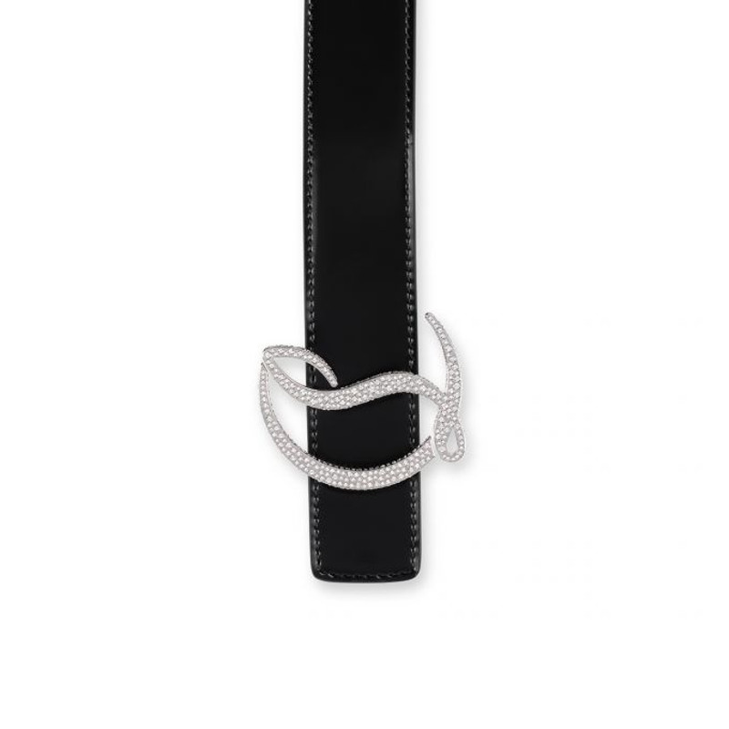 Cl Logo Belt Black 3