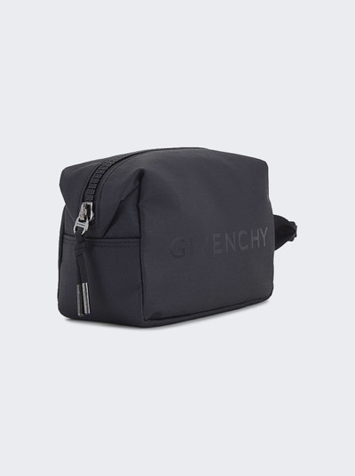 Givenchy G-zip Toiletry Pouch Black outlook