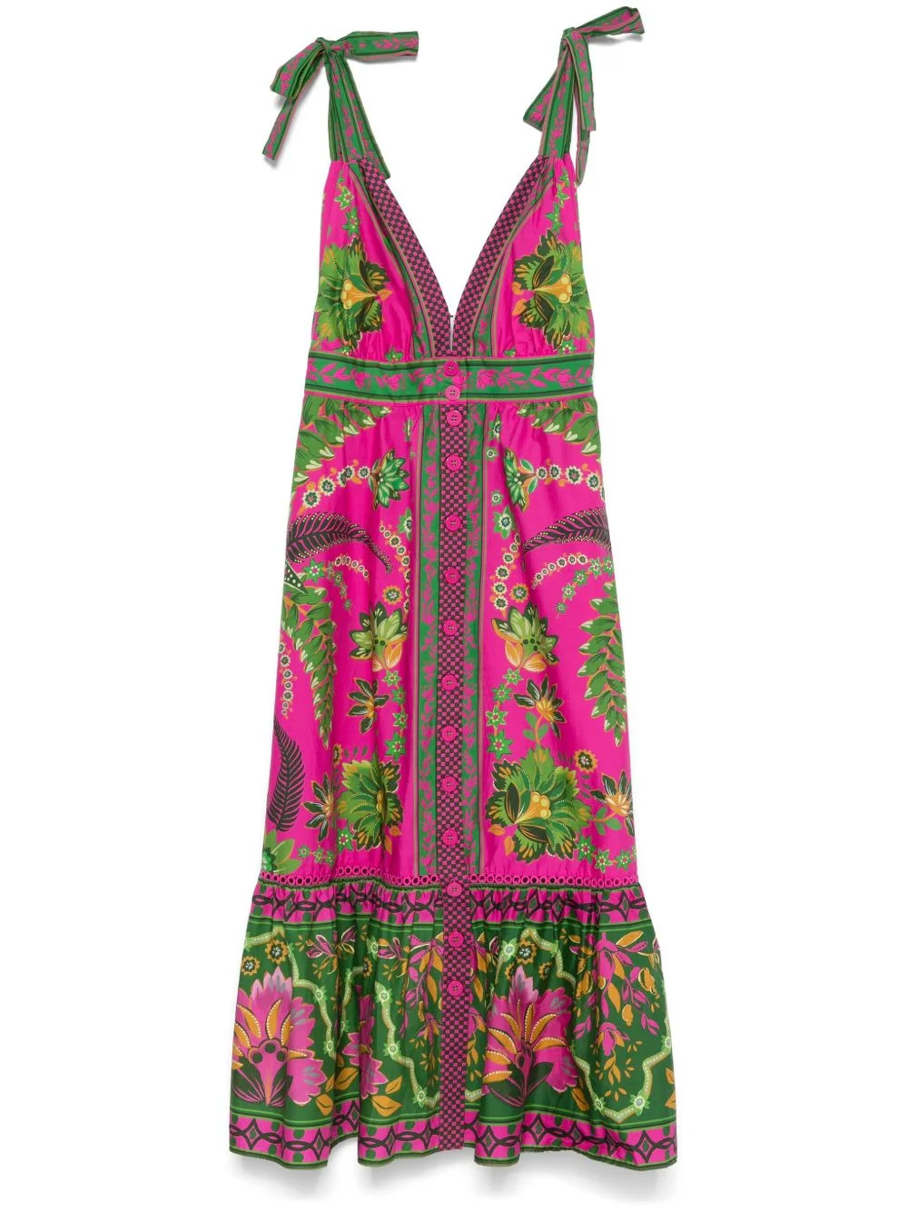 Ana Tapestry midi dress - 1