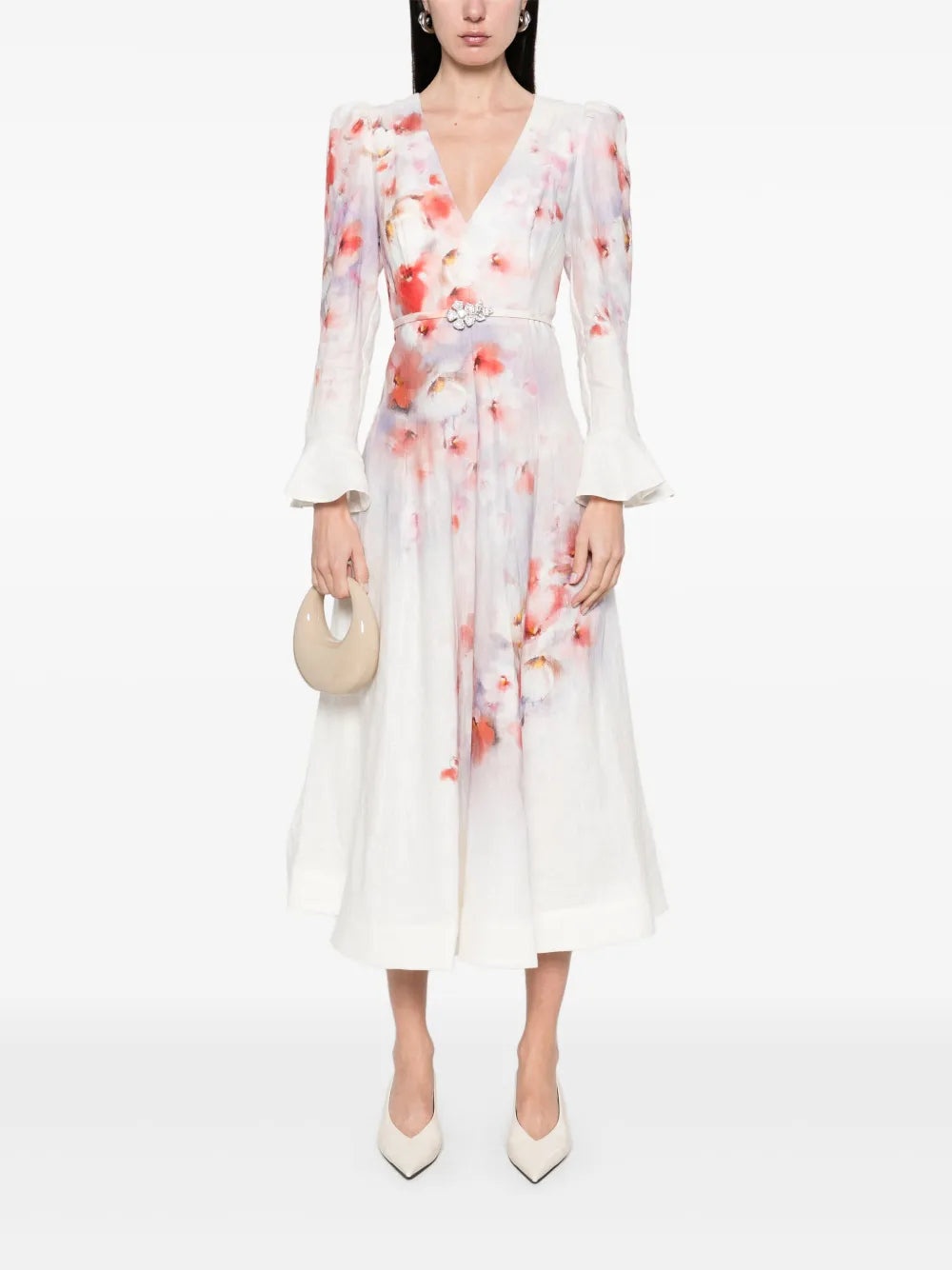 Zimmermann Women Crush Midi Dress - 2