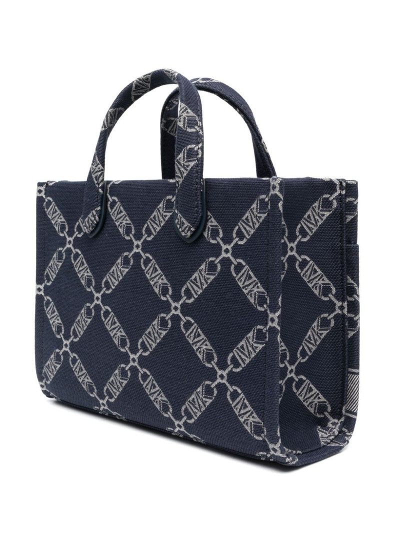Gigi Empire logo-jacquard tote bag 3