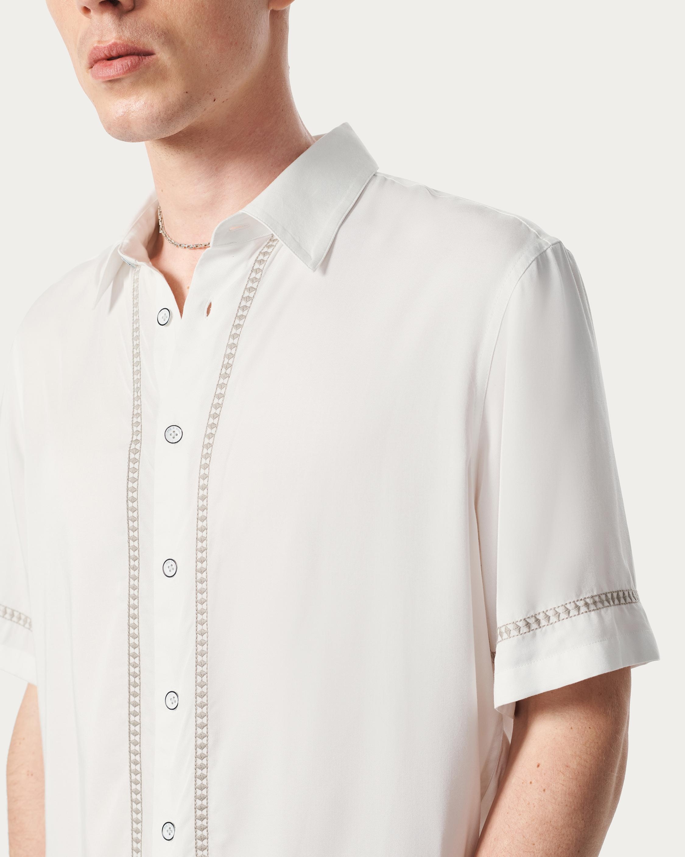Dalton Embroidered Shirt - 4