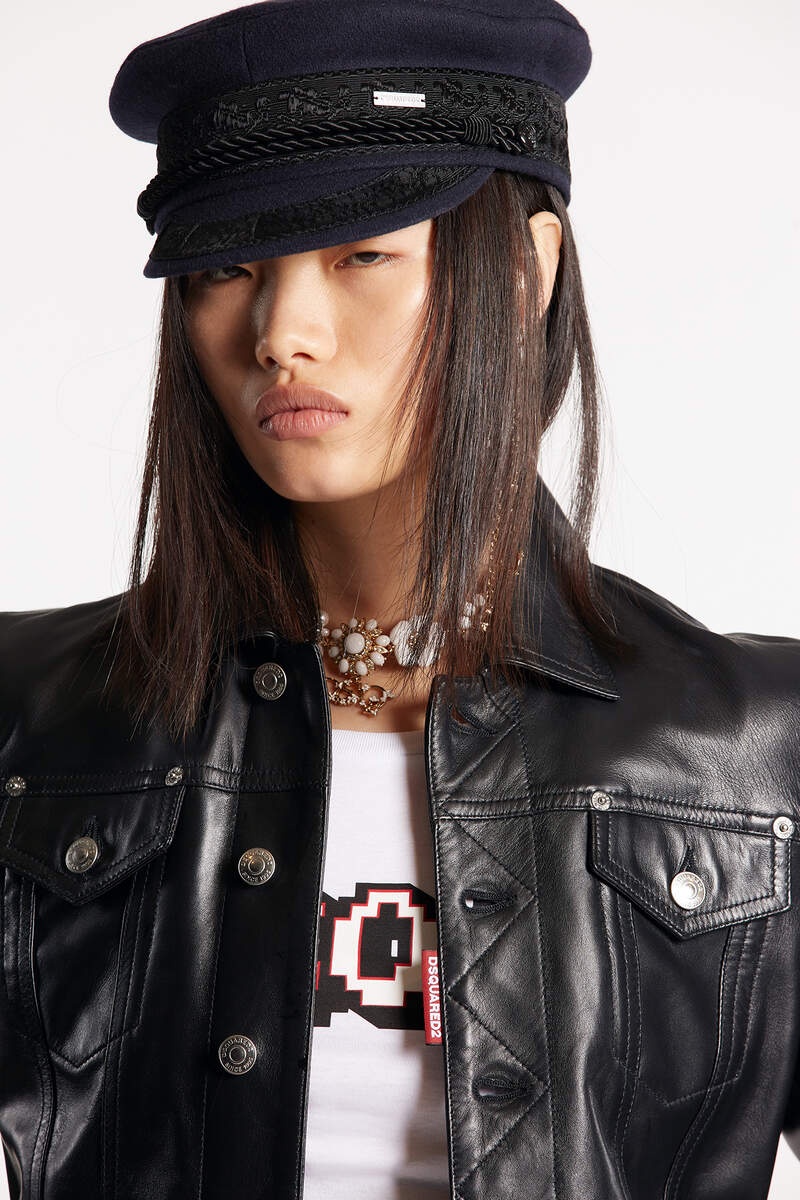 LEATHER BOYFRIEND JACKET - 3