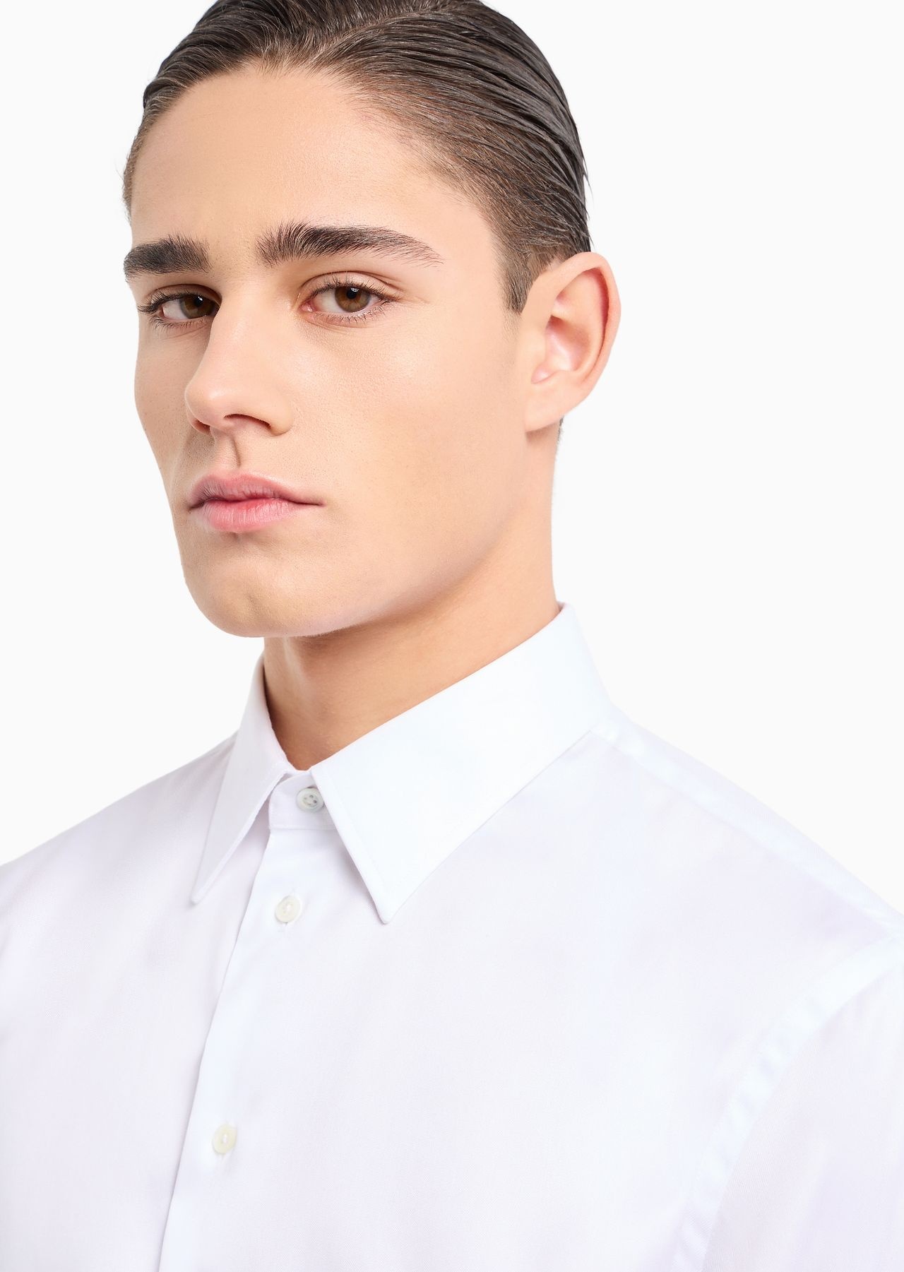 Non-iron stretch cotton shirt - 5