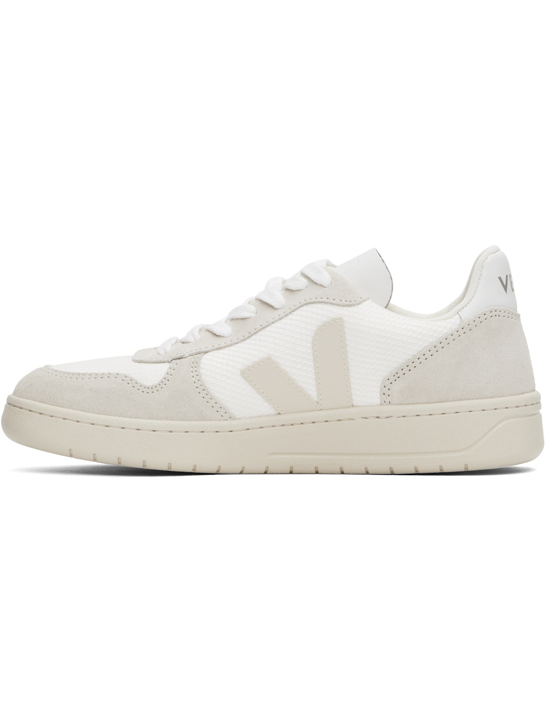 White V-10 B-Mesh Low Top Sneakers - 3