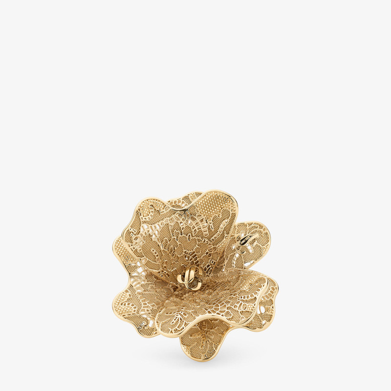 Maxi Corsage Ring Gold Finish Metal Corsage Ring 1